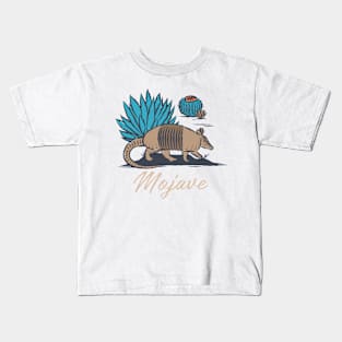 mojave desert armadillo Kids T-Shirt